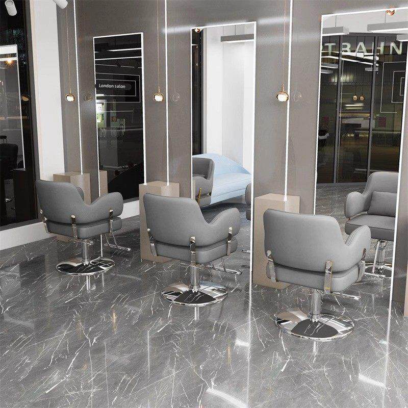 理发店椅子网红美发椅发廊专用剪发椅升降可放倒高档烫染座椅凳子