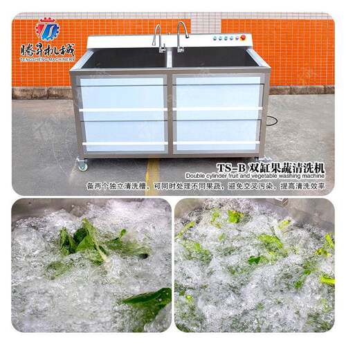 多功能气泡果蔬洗菜机商用果蔬清洗机厨房设备气泡洗菜机