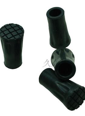 高档山杖登配件耐超磨真橡胶脚垫 套着紧会不掉 手杖尖拐棍杖跨境