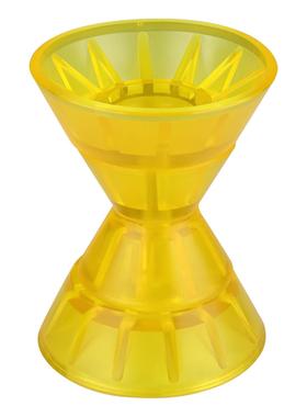 游拖车滚黄色轮组合支撑船头装顶POBV艇VC滑轮汽车改件