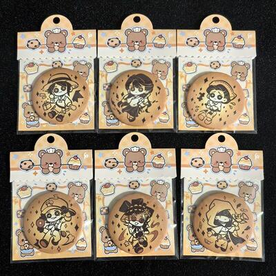 画师授权第五人格原创小饼干吧唧谷子调香师园丁古董商佣兵徽章AI