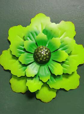 新款直销铁艺立体花朵小雏菊单个大花壁挂客厅背景墙面别墅铁门栅