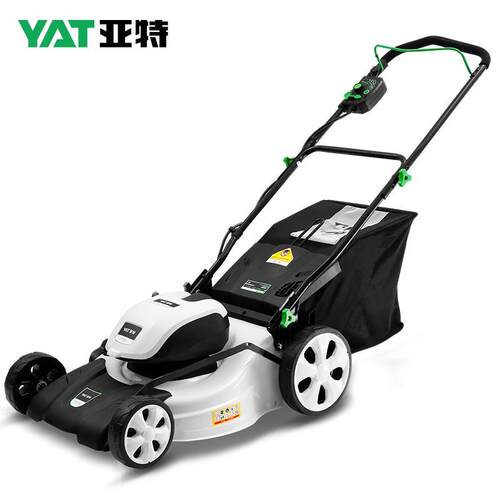 打电动割草机手推式多QHT功电能充式除机家用小型锂电草坪修剪草