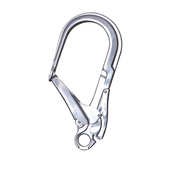 高空作业11cm开口超大挂钩攀岩登山铝合金安全钩电工塔吊用保险扣