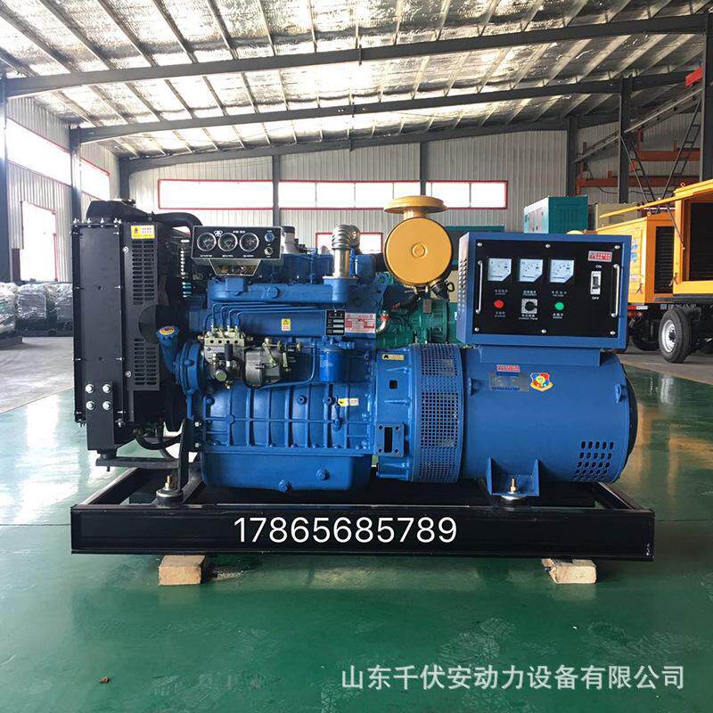 50kw潍坊发电机组 50千瓦商用柴油发电机组 小型应急备用发电机组
