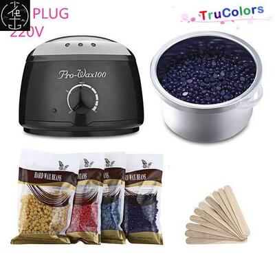 Hot Wax Warmer Heater Machine Hair Removal Beans Waxing Kit