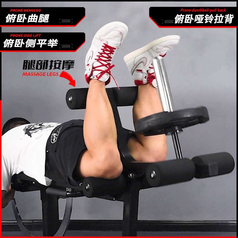 华力可调节商家用卧推凳子架训练器罗马平凳仰卧起坐多功能哑铃凳