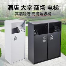 户外烟灰桶不锈钢酒店大堂立式商用带烟灰缸果皮箱定制分类垃圾桶