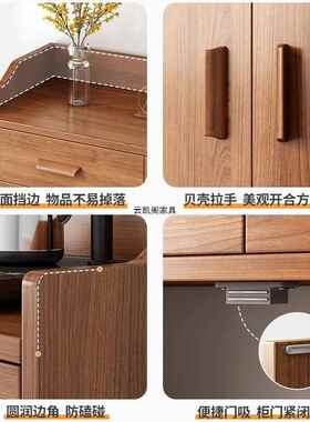餐边柜靠墙CBG00481体橱柜客纳厅茶水柜家用厨房备柜子一储物柜餐