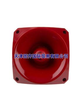 PNS-0018 Klaxon 电子报警器, 64音调, 110-230Vac, 红色