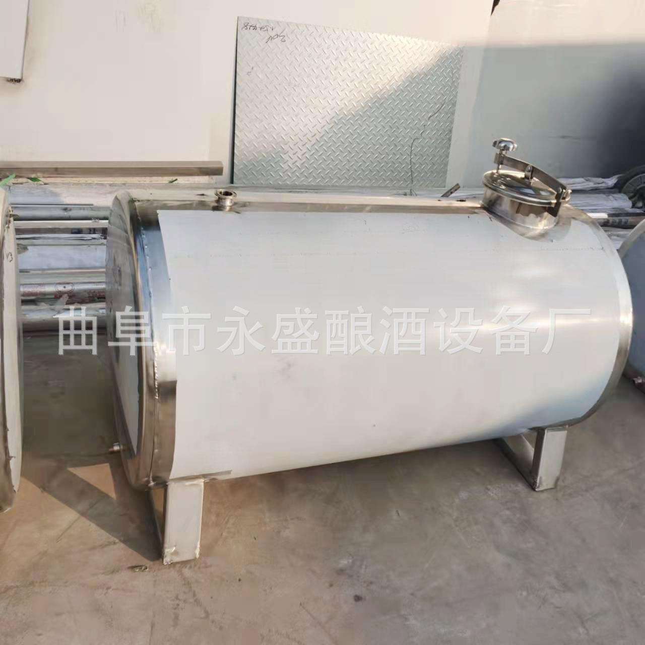 卧式不锈钢酒容器制作立式不锈钢酒罐304不锈钢酿酒设备制造