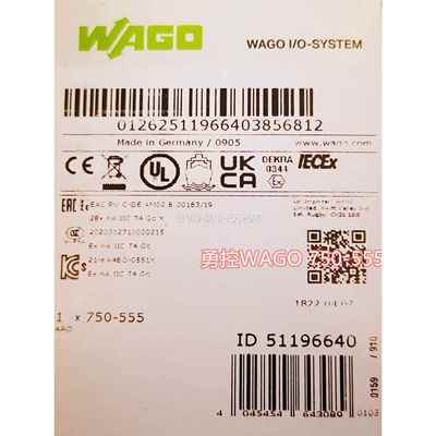 可W-AO 75055G9/750-455万现货模块议价