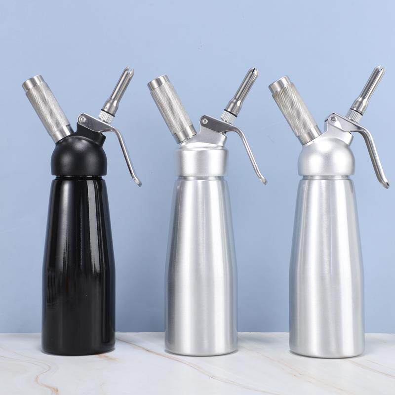 LOGO500ML铝制纯色奶油枪奶油发泡器虹吸气瓶