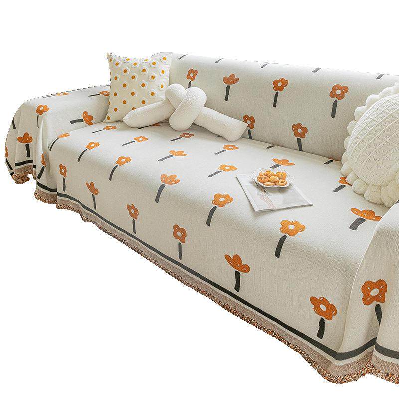 新款雪尼尔全盖沙发盖布防猫抓四季通用小清新沙发套一片式沙发巾,居家布艺,沙发套,淘宝优惠券,粉丝福利购,淘宝优惠卷