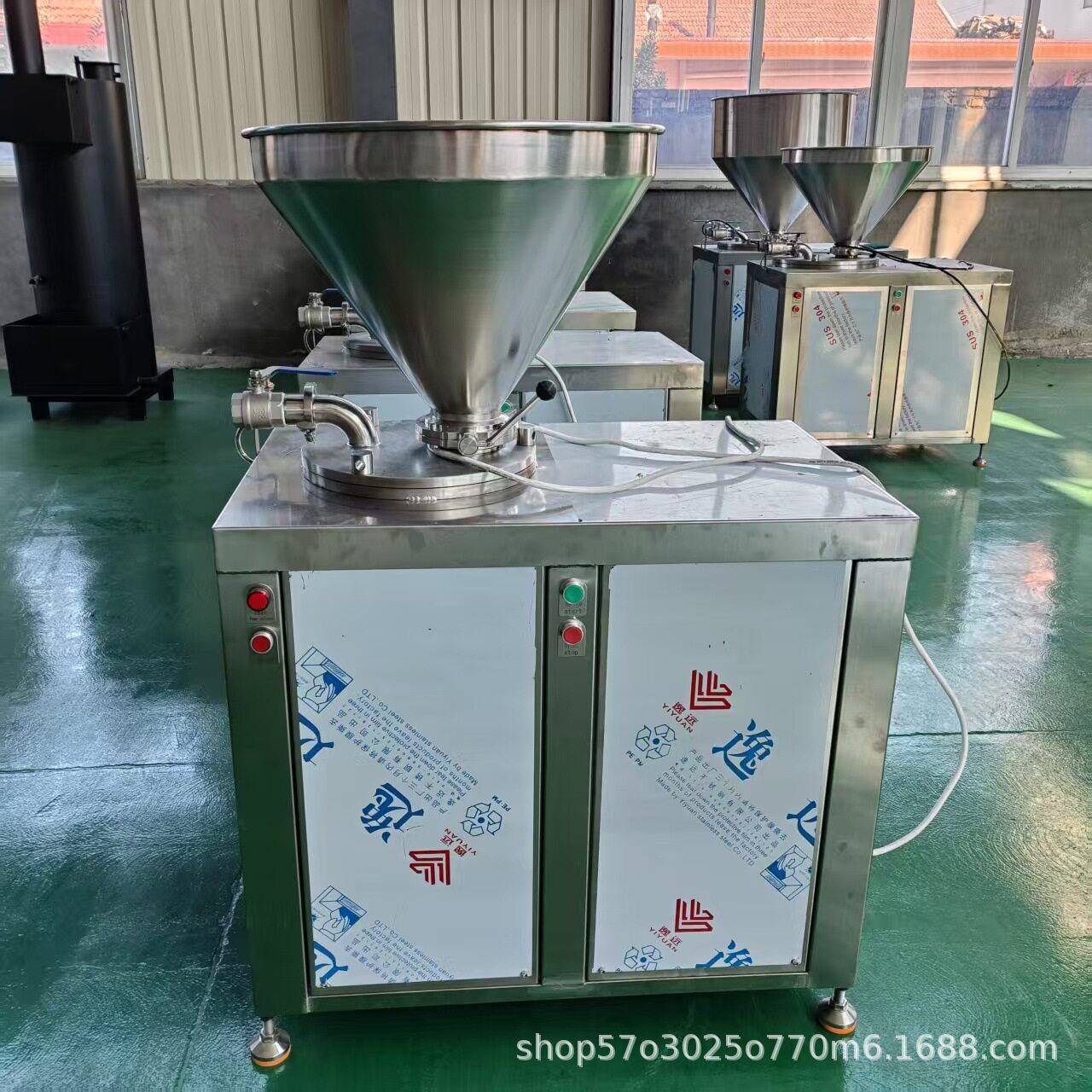 厂家供应鸡肉肠灌肠机淀粉肠自动扭结灌肠设备全自动腊肠灌肠机