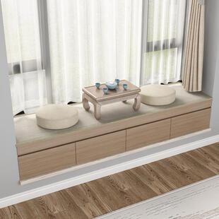 0A飘储物柜造收纳柜窗抽改屉矮柜抽拉式 台面伸窗台柜572缩书桌书