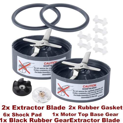 NutriBullet Replacement Parts Extractor Blade Fits Base Gear