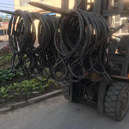 直销插编钢丝绳 两头扣起重吊装钢丝绳 牢固可靠