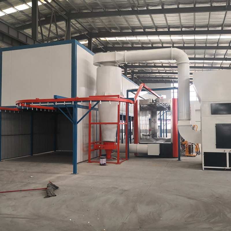 静电喷涂设备  喷塑设备 高温烤漆房自动喷漆设备 高温喷塑固化房