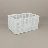 塑料转筐号蓝色塑料框拣厂一米筐服装 中转塑WKH胶筐大快递分派送