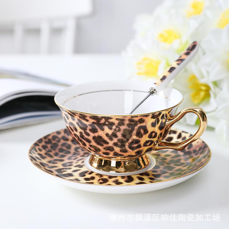 欧式瓷描金咖啡闲杯子陶瓷BD-05英中式下午茶休家用耐高温套装配