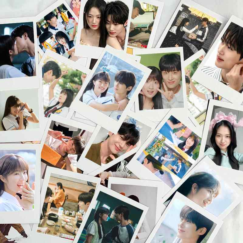 背着善宰跑边佑锡金惠允周边小卡拍立得lomo卡3寸照片收纳相册礼