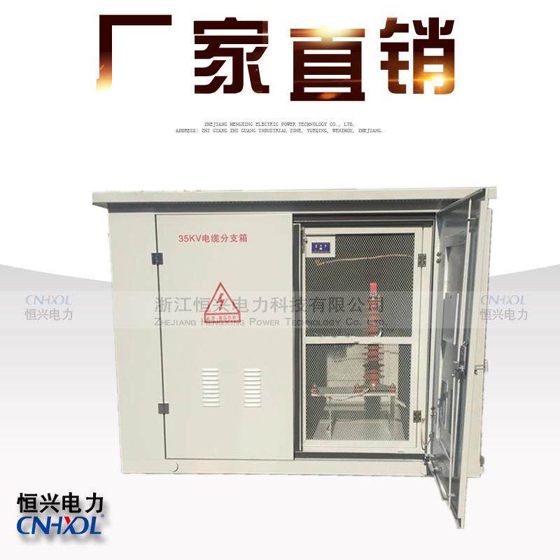 35KV电缆分接箱铜排式进出线一进一出 二进二出 三进三出 不锈钢