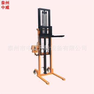 供应装ZUK升高2.5米液压卸车升降搬运叉车高秤 电子称重 手动堆车