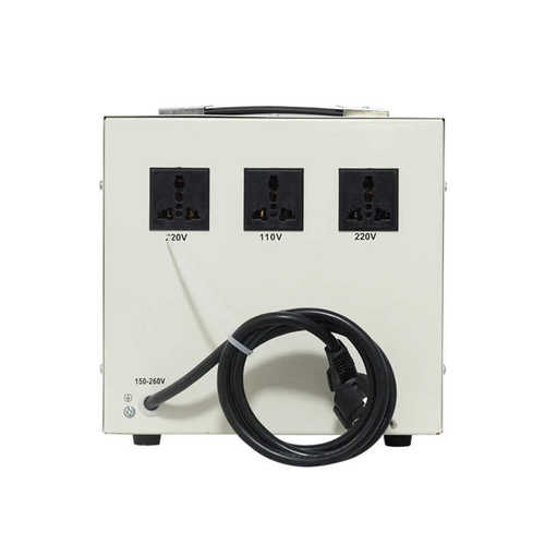 墨西哥 日美110V 交流全自动稳压器 3000W带电源线空调冰箱全自动