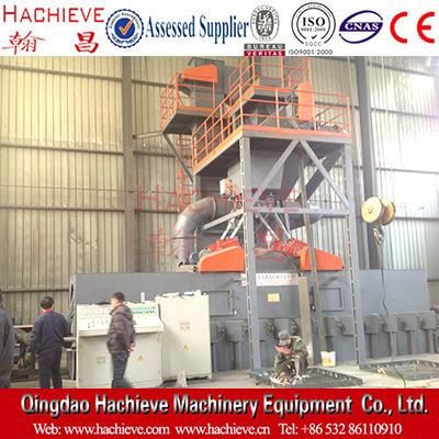 青岛厂家抛丸机碳素电极抛丸清理机青岛抛丸清理机