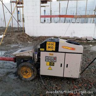 农村泡沫建房新型二次构造柱泵浇筑机，兰考县泡沫型建造专用设备