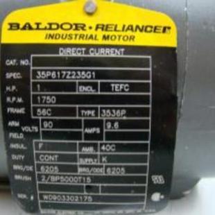 价格需核实BALDOR电机L3355可提供海关产品资料