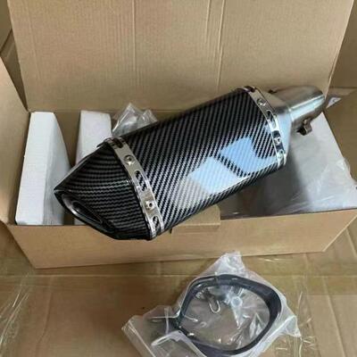 KPR150地平线350R3R25 GSX ninja250Z400黄龙300改装小六角排气管