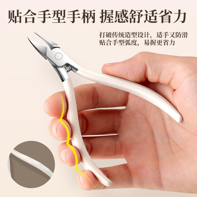跨境鹰嘴钳专用指甲刀尖斜口死皮钳指甲剪刀指甲往肉里长修脚