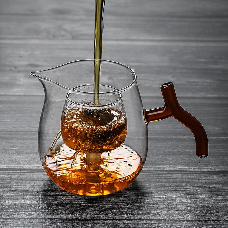 ZQ小青柑专用泡茶壶电陶炉煮茶冲茶器家用耐热玻璃茶具茶杯套装单