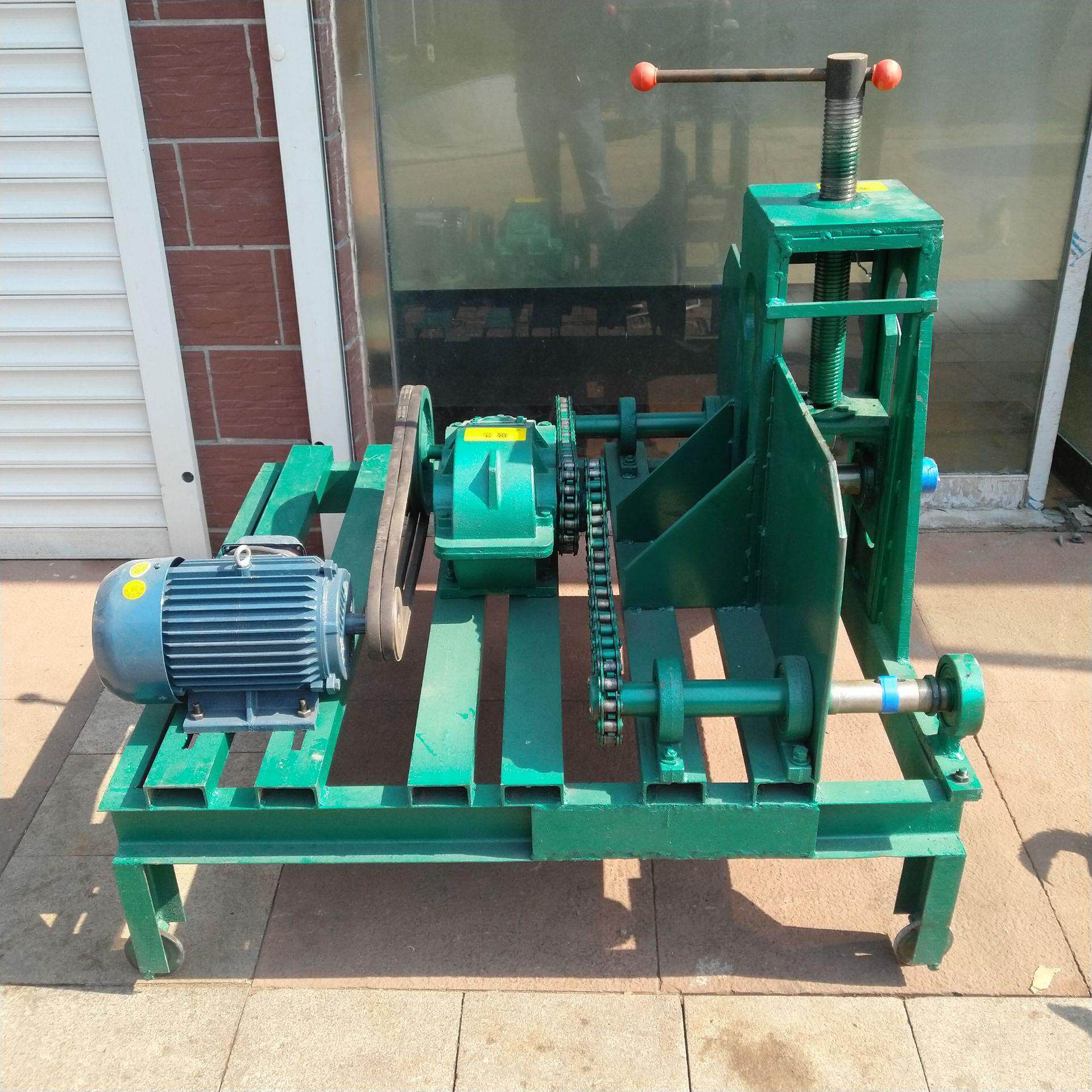 大型卧式弯管机型号 114电动液压弯管机 大模具滚动压弯机