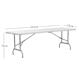 折叠户外桌HDPE吹塑长条会议桌摆摊专用学习桌便携式 塑料桌
