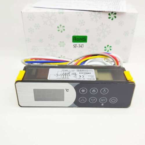 尚方SF-343雪柜冰箱冰冷柜冷藏柜电子数显示温度控制器温控仪智能