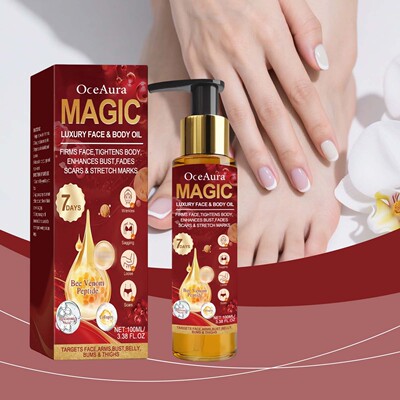 OceAura Bee Venom Nourishing Body Oil - Moisturizes and enha