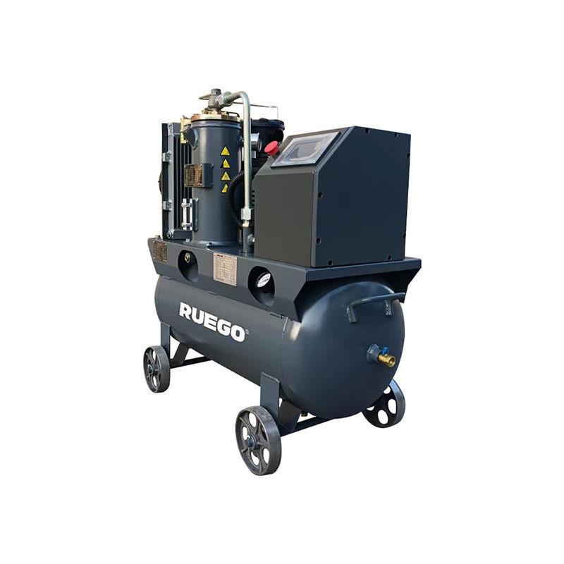 小型螺杆空压机2.动2~7.5kw移8式空机Small系220v压/30v一体式喷