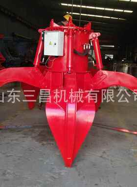 工业废料生活垃圾8吨5瓣行车梅花抓抓钢器供应