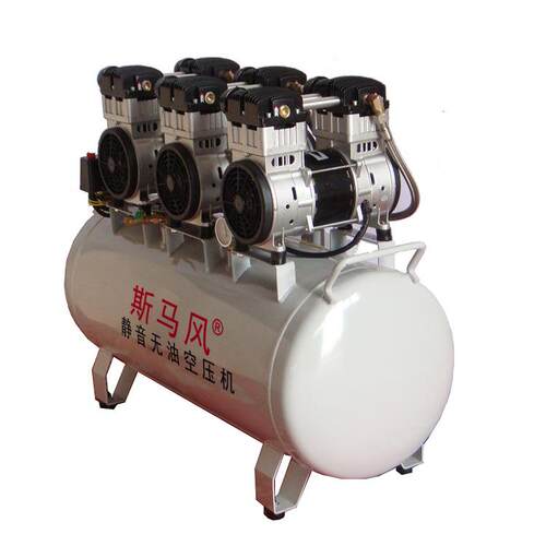 供应空压机静音无油小型充气泵 550W 600w 800w1200w1500w