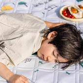 野餐87400007垫防潮垫夏天子加厚野外露营沙地滩游防水垫地垫外出