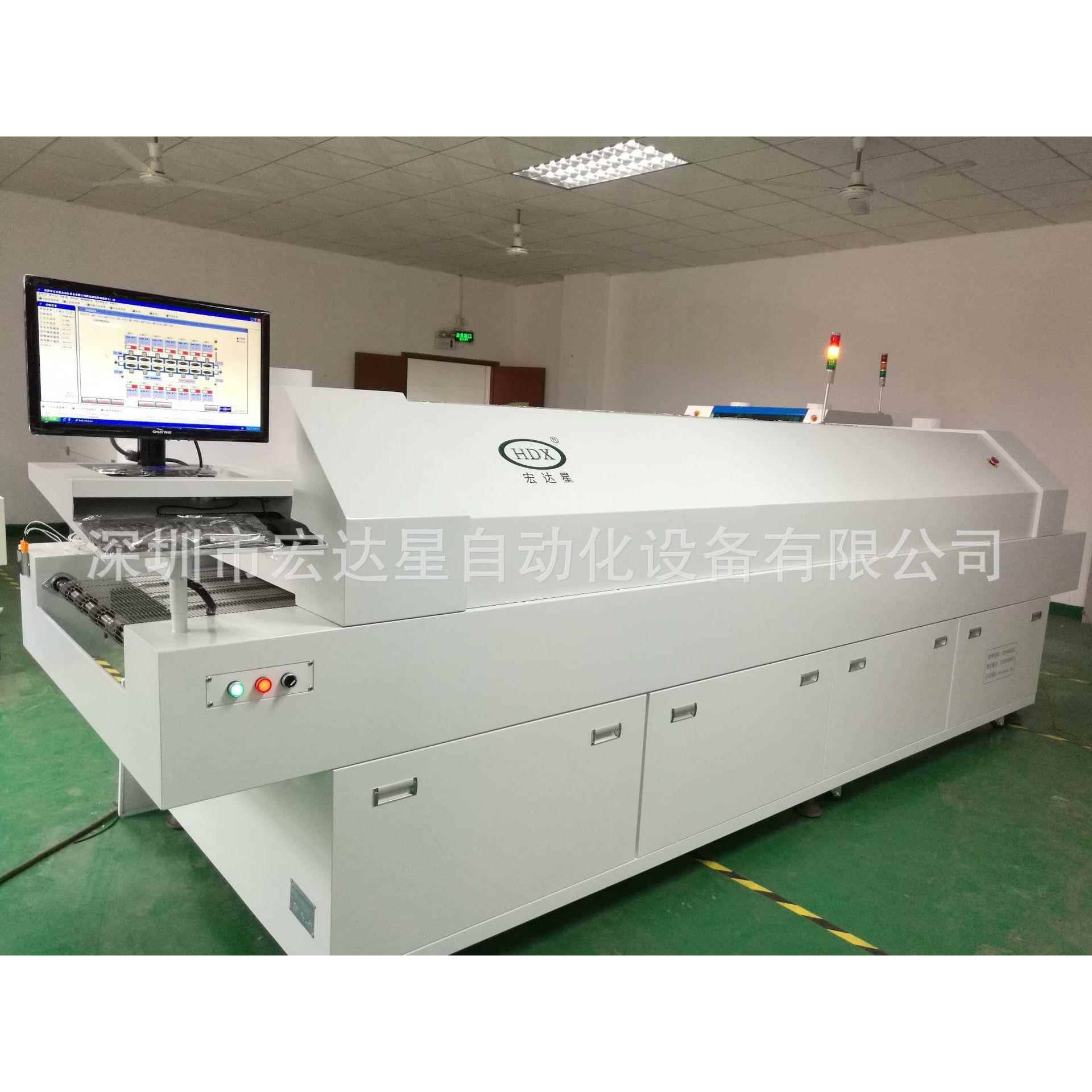 供应中型八温区回流焊，上八下八无铅电脑回流焊。