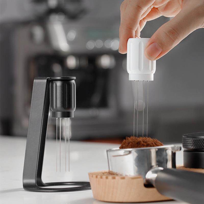 新款直销咖啡布粉针布粉器咖啡粉搅拌结块打散器具针式磁吸式新款