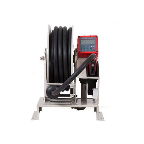 奥诚 全自动绕管加油机12/24/220V定量计价智能柴油卷盘器加油机