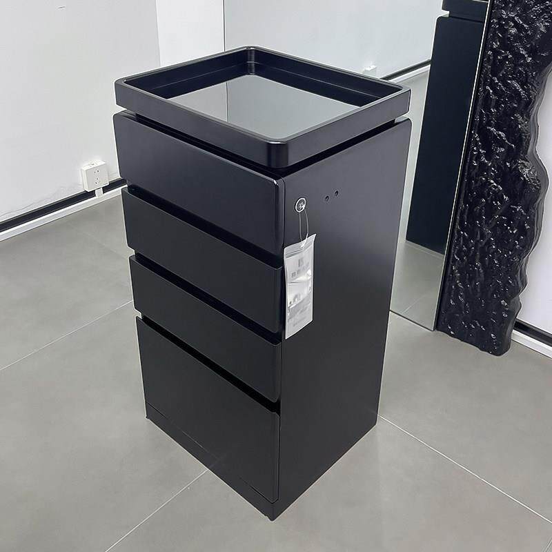 网红沙龙美发店工具柜发廊专用柜子理发收纳台储物柜剪发工具车