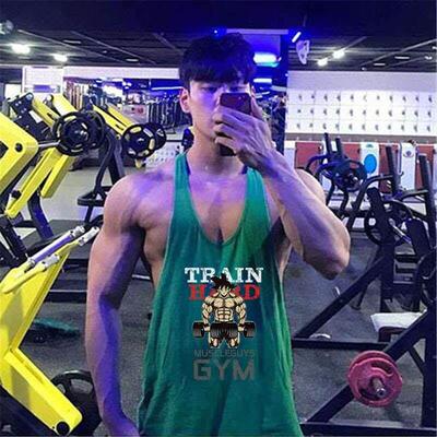 Summer Loose Bodybuilding Fitness Vest Male Muscle Syan Dumb