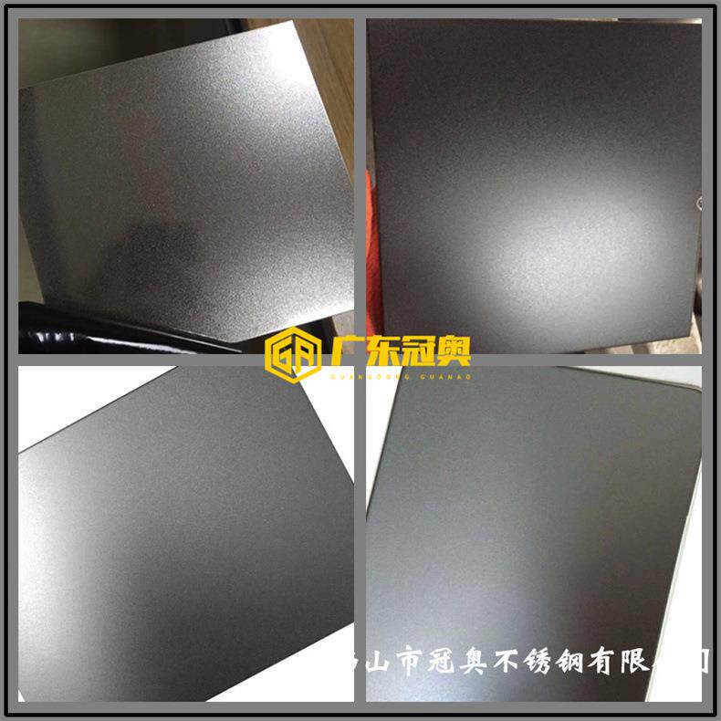 园林景观不锈钢灰钢拉丝抗指纹 公寓学校饭店茶楼黑钛不锈钢镜面