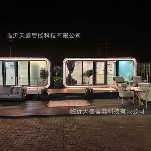 可装入集装箱苹果仓办公室民宿酒店咖啡厅SmallhouseAppleCabin